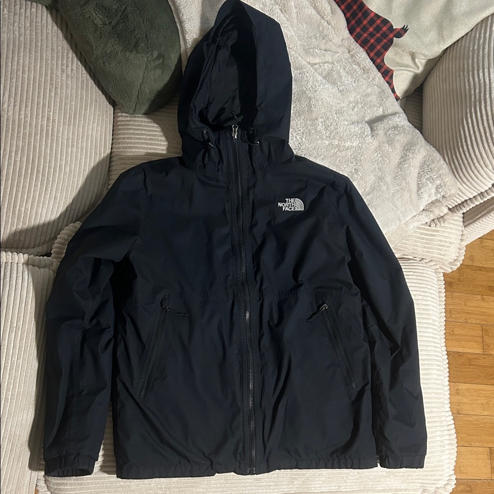 The North Face Men's Black Hooded Coat